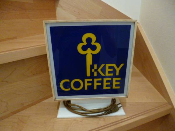 KEY COFFEE キーコーヒー 電飾看板 2024 キーコーヒー KEY COFFEE 昭和