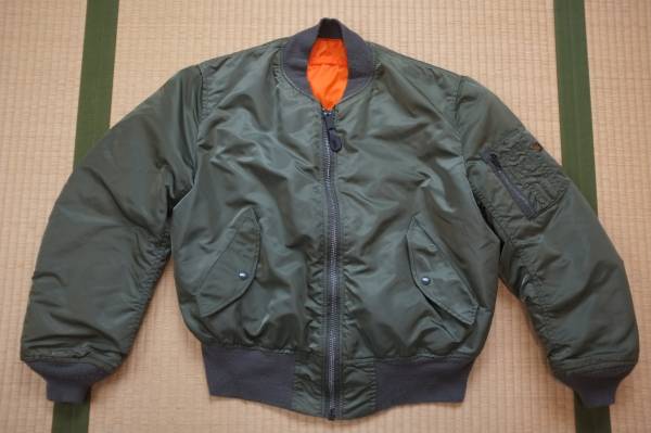 MA-1 フライトジャケット アルファ セージグリーン ALPHA 90s Alpha MA-1 フライトジャケット アルファ セージグリーン ALPHA 90s Alpha