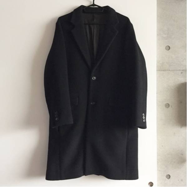UNUSED アンユーズド 15AW チェスターコート ブラック