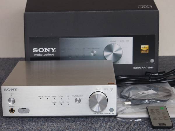 ジャンク品】SONY UDA-1 USB DACアンプ ブラック SONY UDA-1 (B