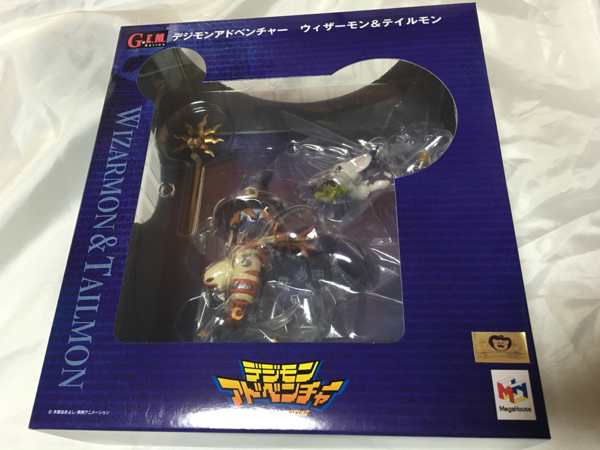 デジモンアドベンチャー フィギュア テイルモン ウィザーモン G.E.M.