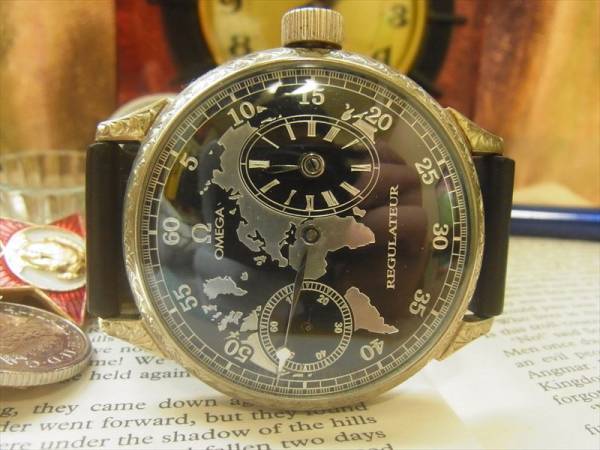 レギュレイター!オメガOMEGAビンテージ時計☆手巻き機械ウォッチ