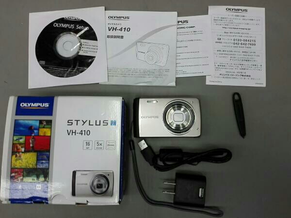 オリンパス VH-410 SLV OLYMPUS STYLUS VH-410 (シルバー) デジ