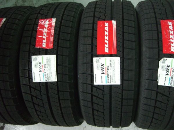 激安】 BS ブリヂストン ブリザック VRX 215/50R17 4本 14年 タイヤ