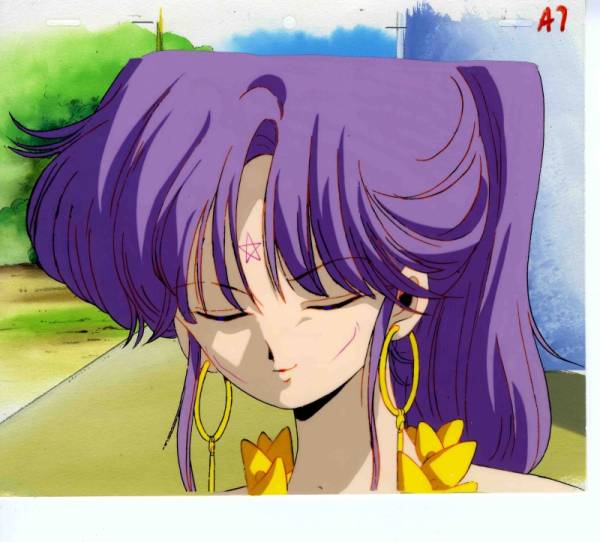 まじかる☆タルるートくん』りあ・キナカーモのセル画①です。