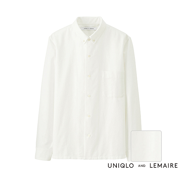 【S】ルメール×ユニクロ オックスフォードシャツ オフホワイト