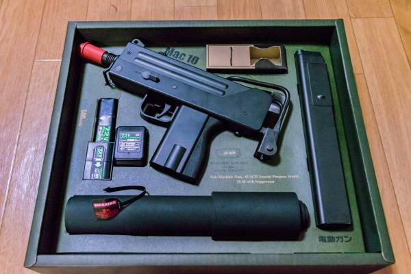 マルイ MAC10 電動ガン オプションセット 東京マルイMAC10です
