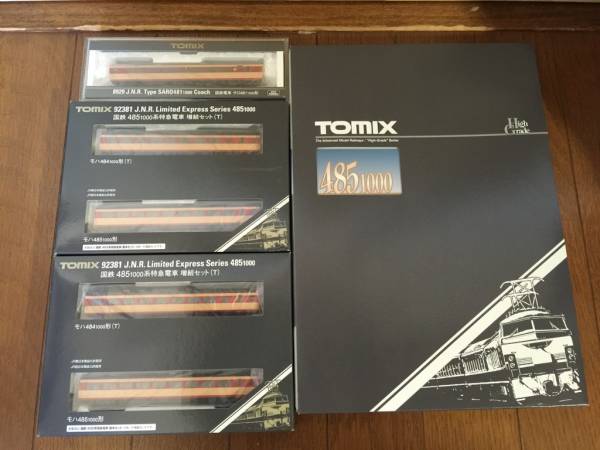 TOMIX | 国鉄 485系1000番台 ｜製品情報｜製品検索｜鉄道 - 485-1000系