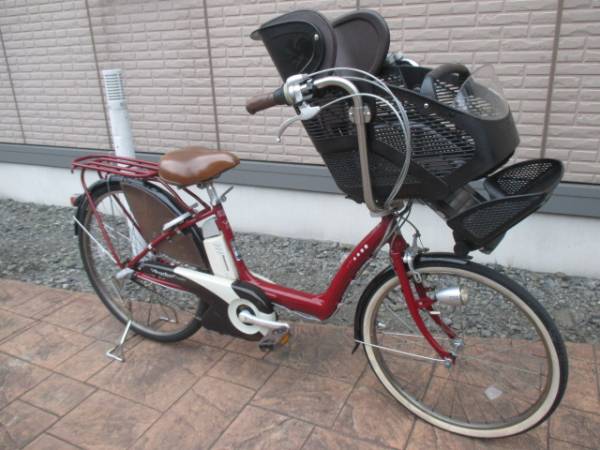 ZK4528 電動アシスト自転車 ブリヂストン アンジェリーノ 子供乗せ