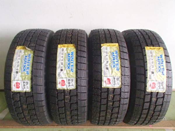 W886F12○DUNLOP WINTER MAXX WM01 195/55R15 1本価格 在庫4本