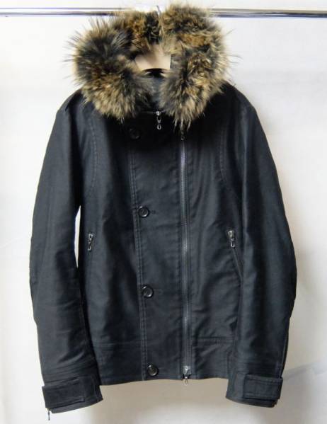 シェラック N-2B風 リアルファー付 フード ジャケット46