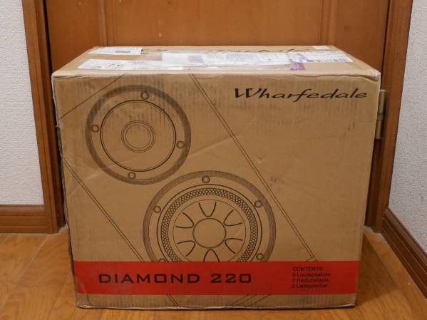 Wharfedale DIAMOND 220 ローズウッド ペア 新品未開封