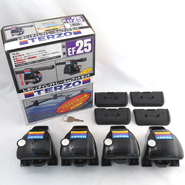 本物保証，大得価 TERZO◇レガシィダイレクトレール専用 フットセット EF25