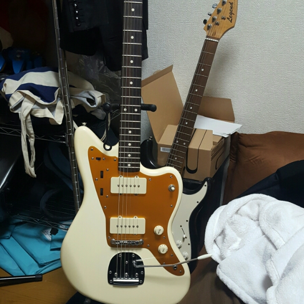 Mascis J Squier Jazzmaster Vintage White - Electric Guitar