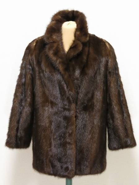 着物10 L fur シェアードミンク ミンク 毛皮 ファー ロング コート F 