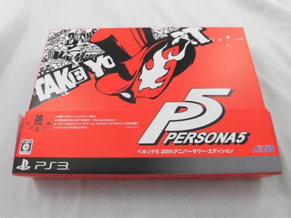 ★PS3 /ペルソナ5 20thアニバーサリー エディション★未開封