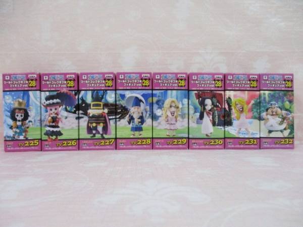 ワンピース ワールドコレクタブルフィギュア vol.28 全8種