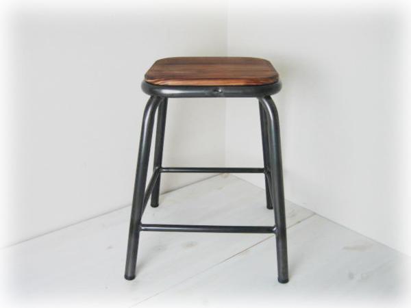 ◆即決/新品　ガーレージ　アンティーク風　メタルスツールMG◆