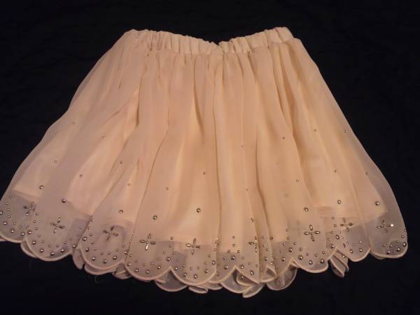 INGNI　フレアスカート　アイボリー　M