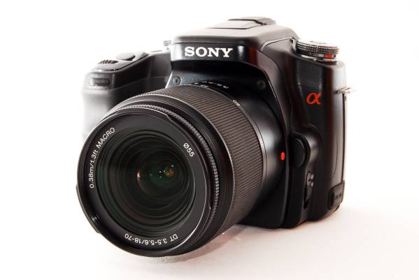 極上品】ソニー α100 DSLR-A100 レンズセット ❤️望遠レンズ付き