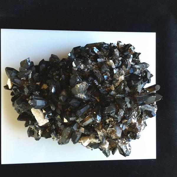 1円スタート晶都◇6.1Kg天然石黒水晶クラスター★B22-134★