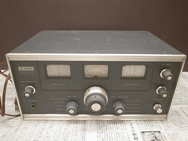 トリオ 9R-59D 通信型受信機 元箱付き TRIO 【公式通販】