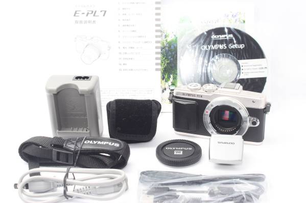 値下げ！☆OLYMPUS PEN Lite E-PL7 ボディ シルバー☆オリンパス