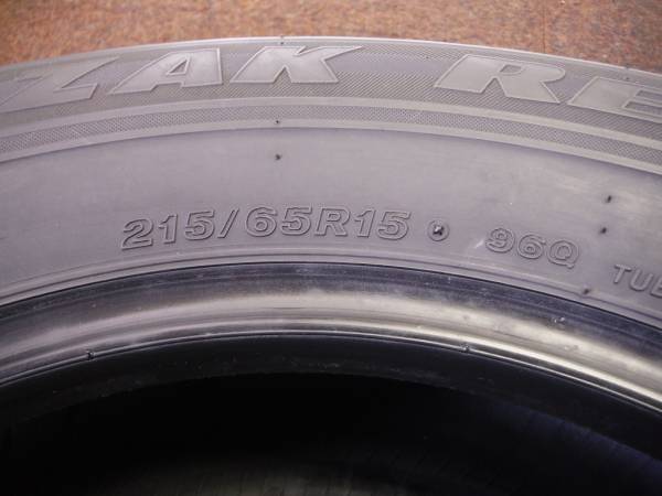 中古タイヤ市場◆相模原店◆送料無料◆215/65R15◆4本バリ山(G-9