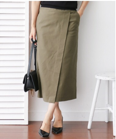 アーバンリサーチDOORSラップストートスカート