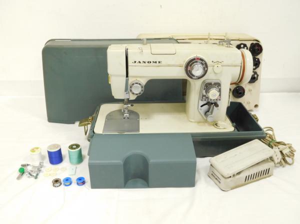 JANOME ジャノメ ミシン モデル 680 レトロ ケース付 25神08