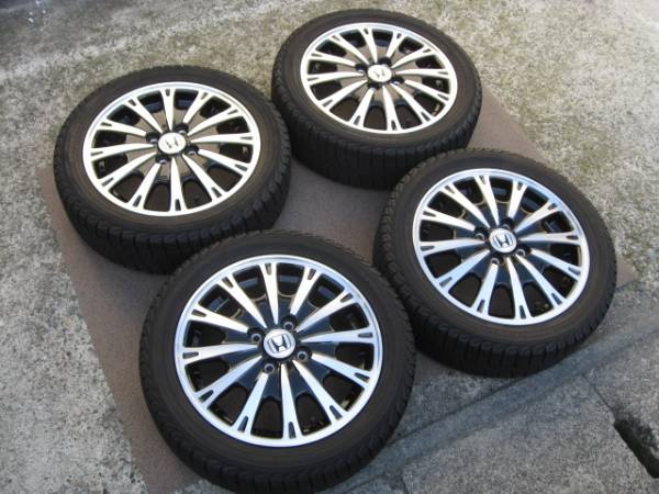 〓 N-BOX カスタム 純正アルミホイール 15x4.5J +45 PCD100 〓