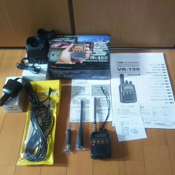 STANDARD VR-150 YAESU 受信機 フルセット 盗聴器発見機能付き