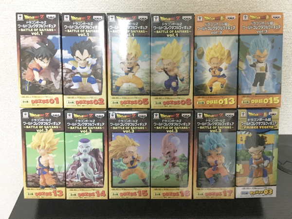 ドラゴンボール ワールドコレクタブルフィギュア 12種セット おもちゃ
