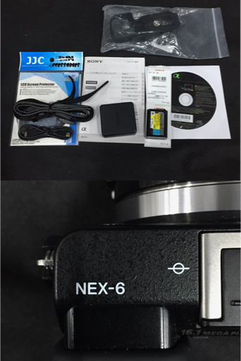 SONY ソニー ミラーレス一眼デジタルカメラ NEX-6 α 動作確認済