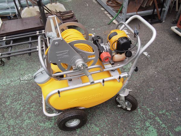 工進 コーシン 霧女神 KV-ER50 エンジン式噴霧器 動噴 ノズル付