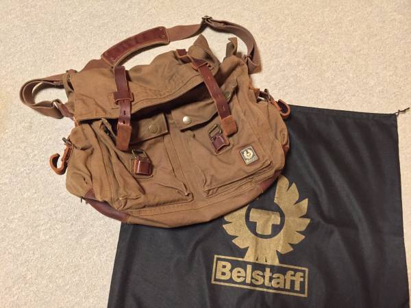 ★レア新品★ Belstaff Colonial Shoulder Bag 554 ベルスタッフ
