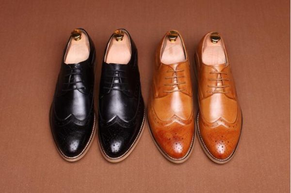 新品本革 メンズ 高級牛皮ビジネスシューズ 2色選択可A01(1)