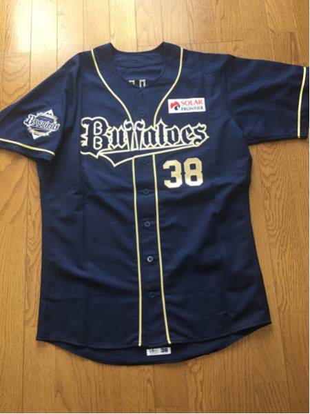 2014 オリックス バファローズ 小島脩平 実使用 ユニフォーム