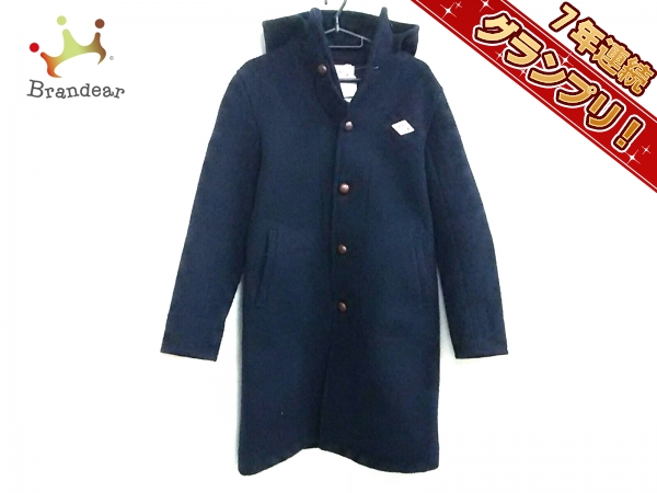 ダントン コート 38 レディース ダークネイビー 冬物 DANTON