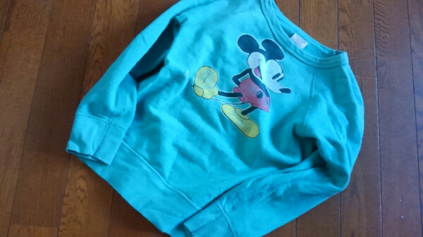 デニムダンガリー ミッキースウェット 110120 DDgotoFITHgcswap