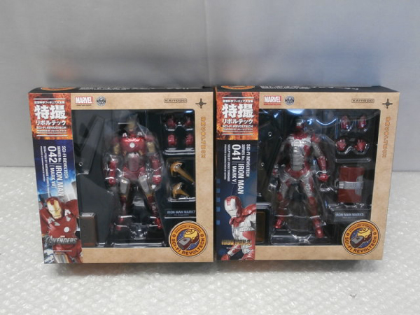 海洋堂 特撮リボルテック [アイアンマンマークⅤ]等/[梱0.1]