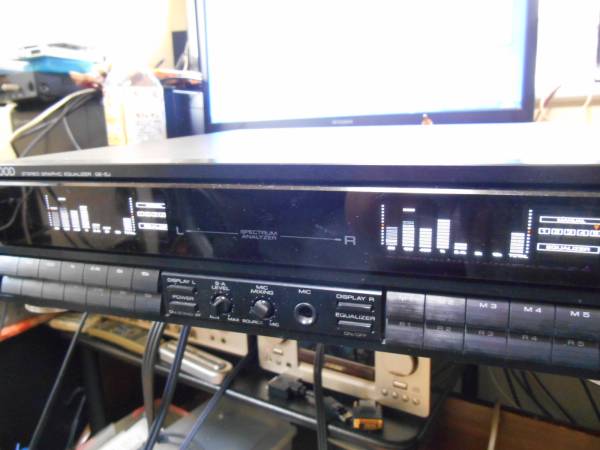 KENWOOD Graphic GE-5J Equalizer ステレオ Spectrum and - Stereo