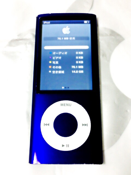 Apple iPod nano 16GB MC064J A1320 本体のみ