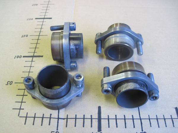 GSXR系レーサー用？マフラーフランジ4点-2 検索GSXR750/GSXR1000