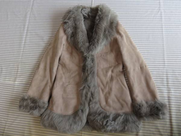 ☆23区　羊毛皮・ムートンコート　サイズ38