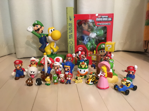 マリオフィギュア人形キーホルダー