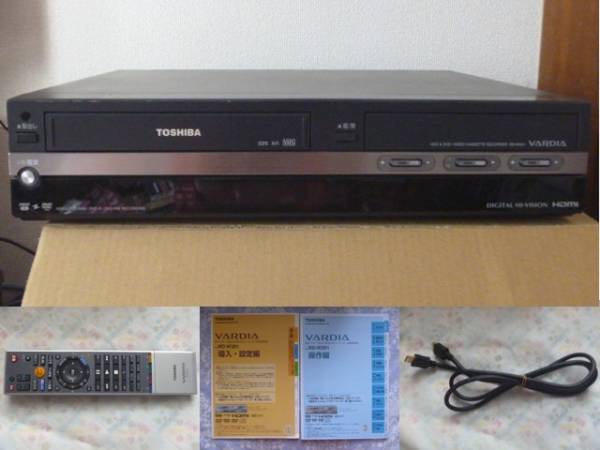 ☆*゜ 東芝 RD-W301 HDD/DVD/VHSレコーダー ゜*☆ HDD内蔵 家電、AV