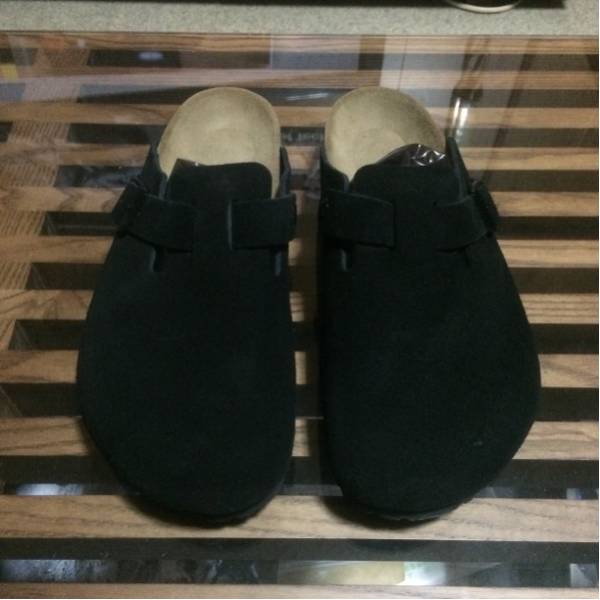 ビルケンシュトック ボストン スエード ブラック 40 260