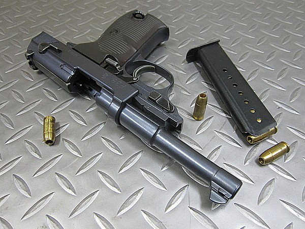マルシン ワルサー P38 ミリタリー 個人塗装＆ウェザリング maruzen