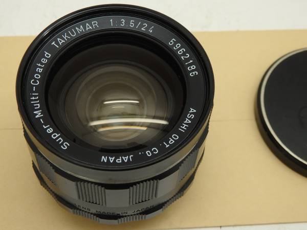 美品 TAKUMAR 24mm f3.5 M42マウント レンズ 家電、AV、カメラ